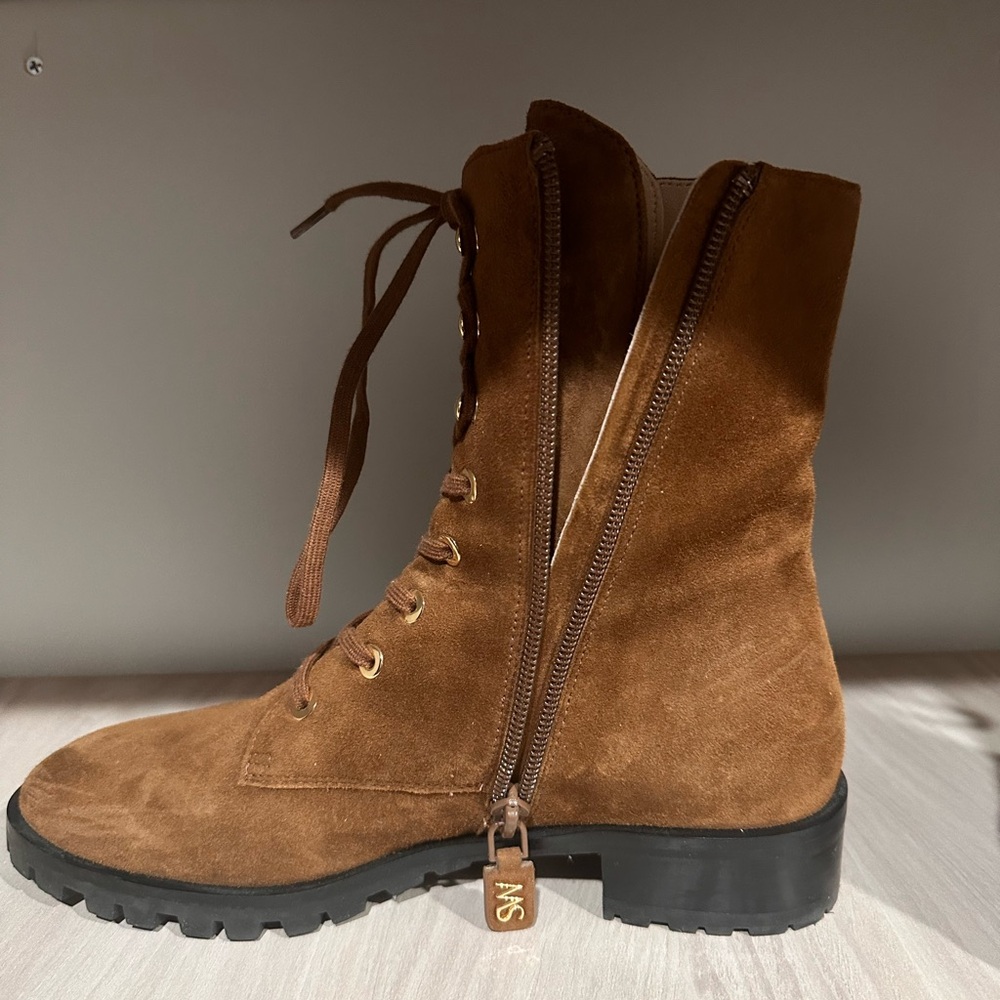 Stuart Weitzman Lace-Up Bootie - image 7